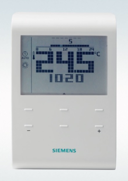 SIEMENS RDE100.1 CRONOTERMOSTATO AMBIENTE RDE100.1