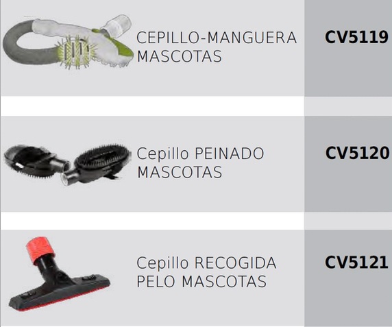 CVTECH CV5120 CEPILLO DE PEINAR MASCOTAS