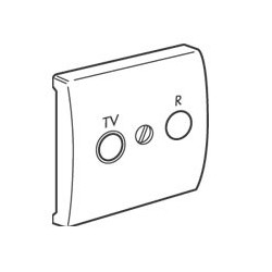 LEGRAND 774365 Tapa toma TV/R VALENA blanco